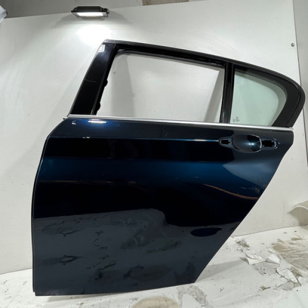 Porta Traseira Esquerda Bmw 120i 2014 2015 2016 Traseira Esquerda Azul