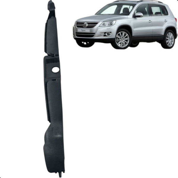 Acabamento Paralama Dianteiro Esquerdo Tiguan 2010 A 2014 Preto