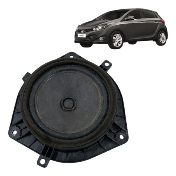 Auto Falante Hyundai Hb20 1.6 2013 A 2019 Ambos Os Lados Preto