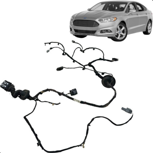 Chicote Porta Traseira Esquerda Ford Fusion 2.0 2013 A 2017