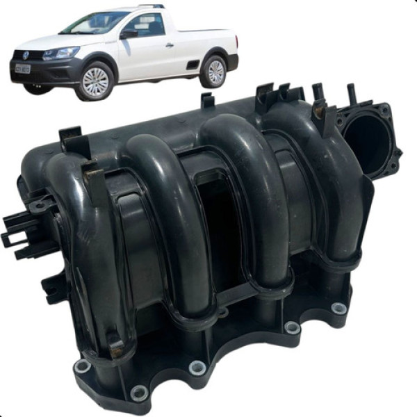 Coletor Admissão Fox Gol Saveiro G6 G7 G8 1.6 8v 2009 2022