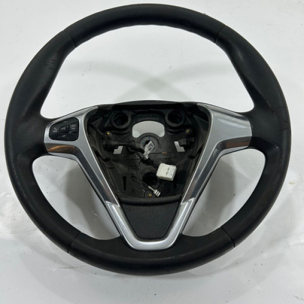 Volante Direção Ford Ka 1.0 3cc 2015 A 2018 Preto