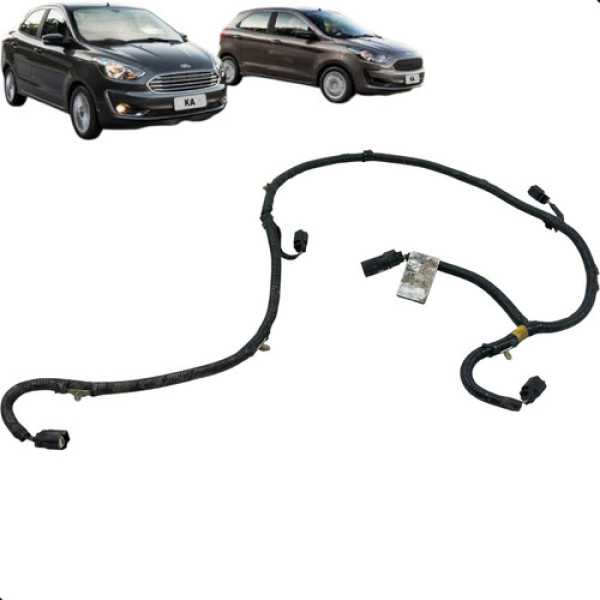 Chicote Lanterna Placa Ford Ka 2018 A 2019 