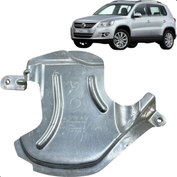 Defletor Protetor Calor Volkswagen Tiguan 2.0 2010 A 2014 Cinza
