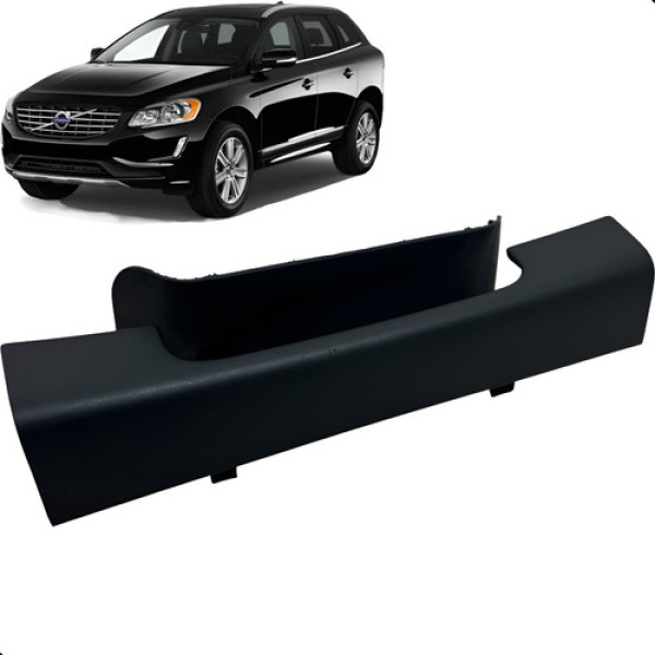 Acabamento Coluna Direção Volvo Xc60 2015 A 2017  Preto