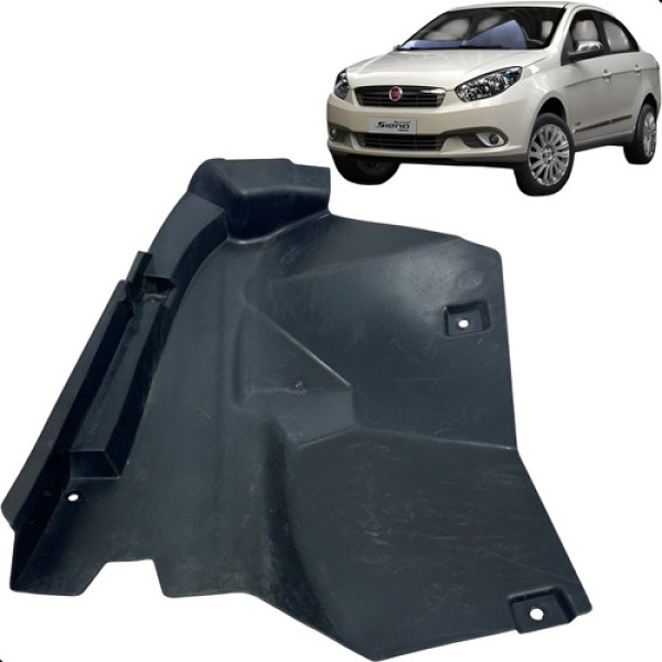Parabarro Traseiro Esquerdo Fiat Grand Siena 2012 A 2018