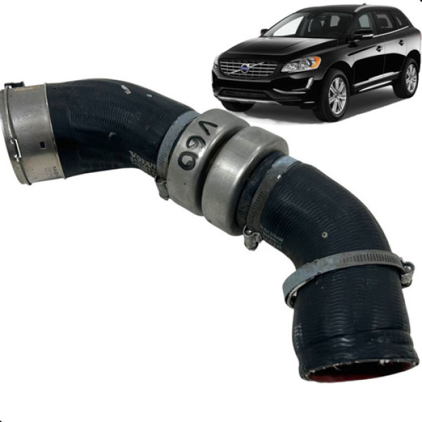 Mangueira Turbina Volvo Xc60 T5 T6 2.0 2014 E 2016 Preto