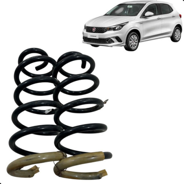 Molas Traseira Fiat Argo 2018 2019 2020 2021 2022 2023 Par