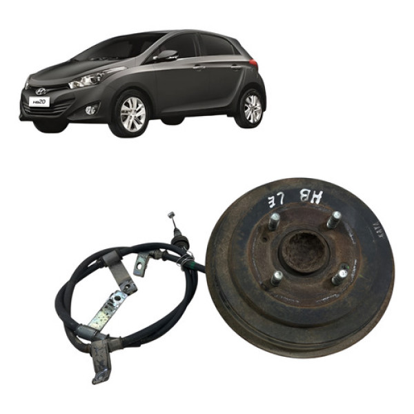 Cubo Rolamento Hb20 1.6 2013 A 2019 Traseiro Esquerdo