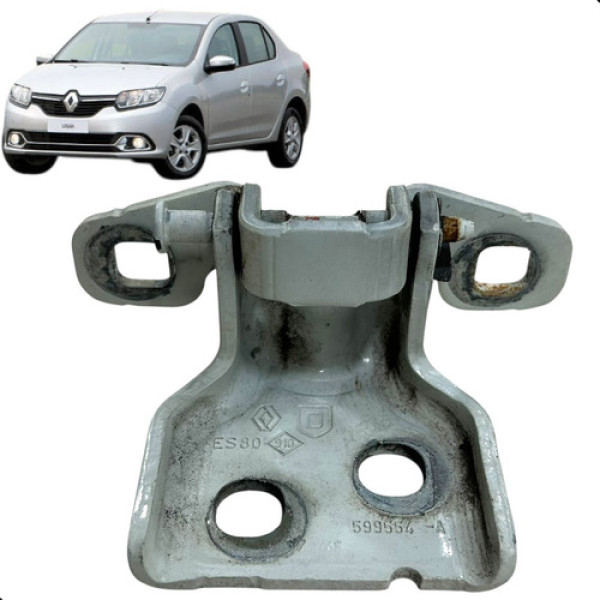 Dobradiça Porta Traseira Esquerda Logan 1.6 2015 A 2017