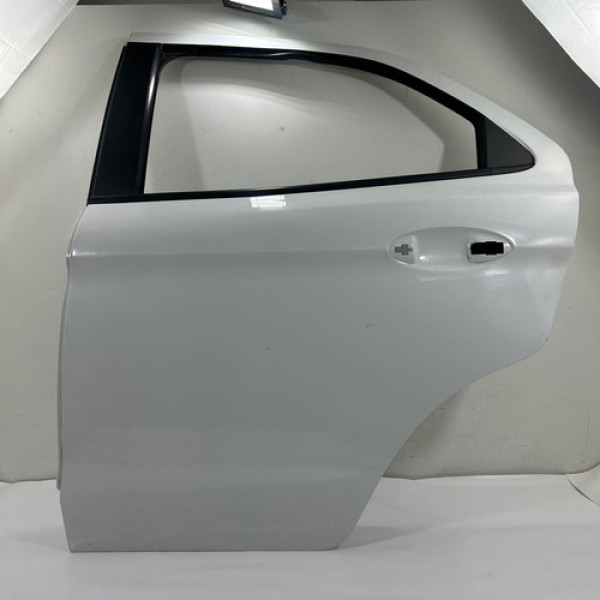 Porta Traseira Esquerda Ford Ka 2015 2016 2017 2018 2019 Traseira Esquerda Branco