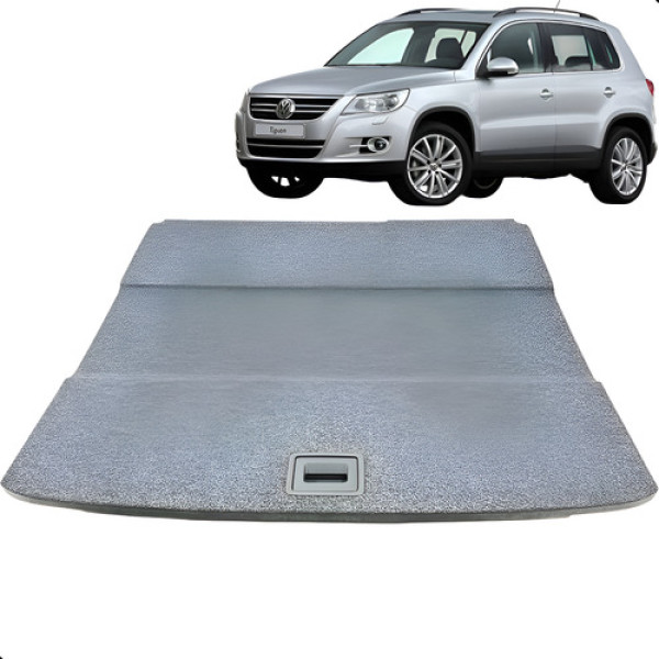 Tampão Porta Malas Volkswagen Tiguan 2.0 2010 A 2014 Preto