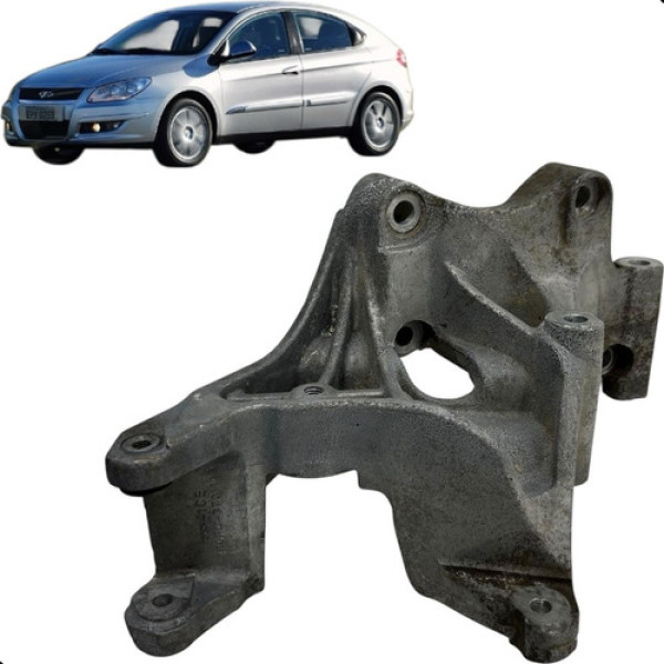 Suporte Alternador Compressor Chery Cielo 1.6 2010 A 2012