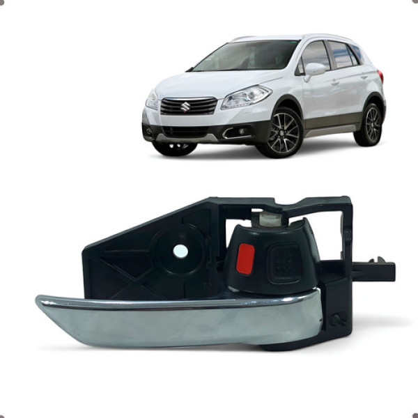 Maçaneta Porta Traseira Interna Direita  Scross 2016 A 2019 Traseira