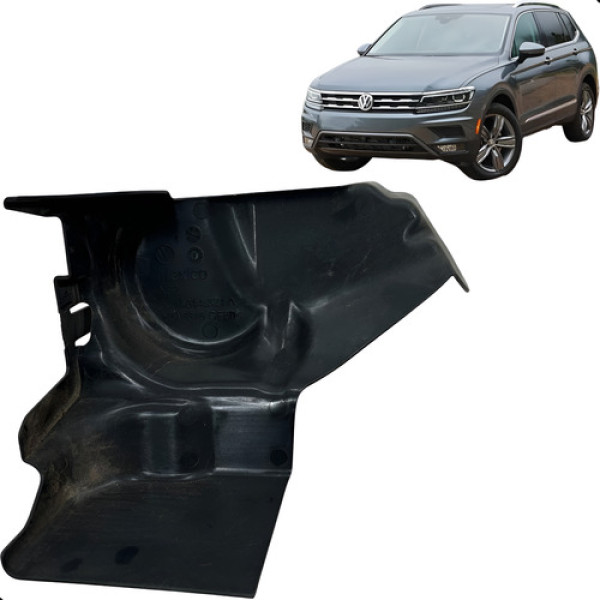 Capa Protector Modulo Tiguan Allspace 2018 A 2021 Preto