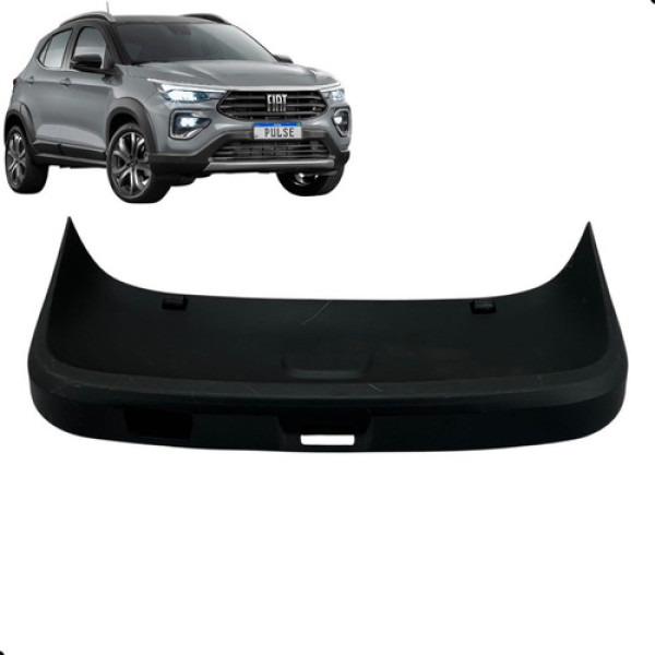 Acabamento Tampa Porta Malas Fiat Pulse 2021 A 2024 Preto