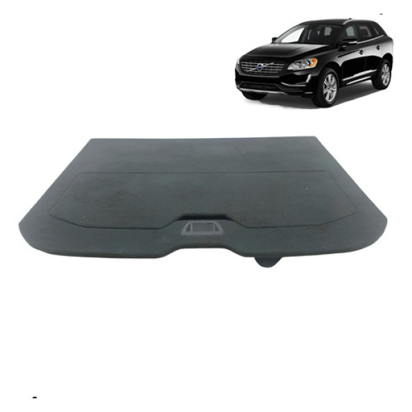 Tampão Forro Porta Malas Volvo Xc60 2.0 T5 2014 A 2017  Preto