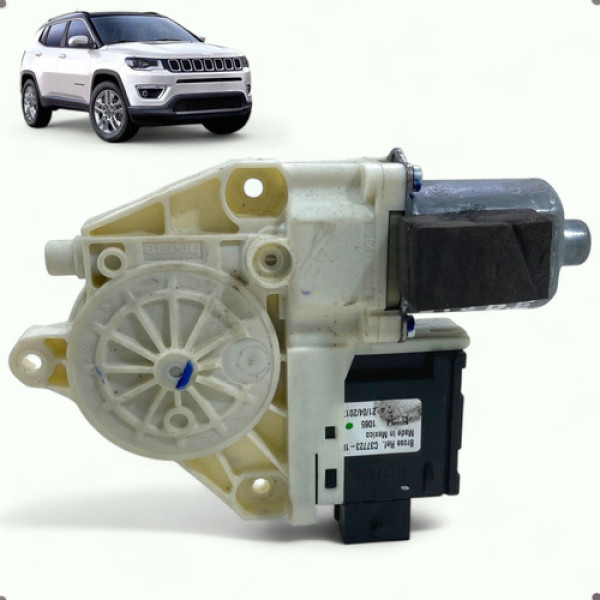 Motor Máquina Vidro Diant Esquerdo Compass 2.0 2017 A 2021
