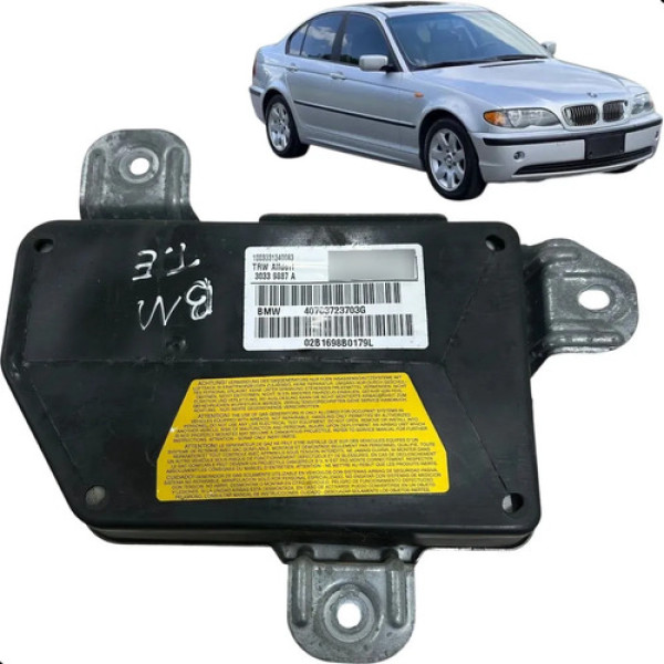 Airbag Porta Traseira Esquerda Bmw 325i 2000 2001 2002 2003 Preto
