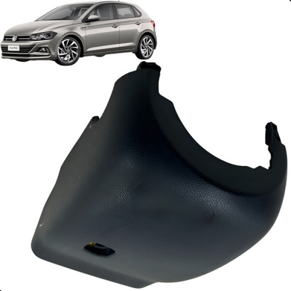 Coluna Inferior Volante Polo 1.0 Tsi 2018 2019 2020 2021 Preto