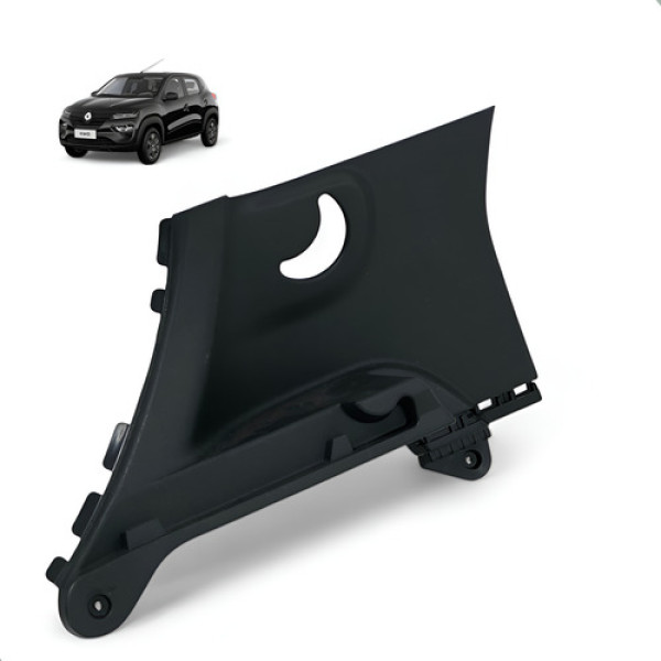 Suporte Tampão Bagagito Esquerdo Renault Kwid 2018 A 2024 Preto