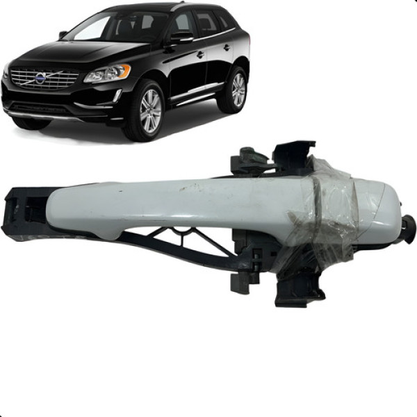 Maçaneta Porta Traseira Esquerda Volvo Xc60 2014 A 2017 Branco Traseira