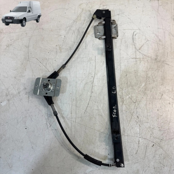 Máquina Vidro Manual Fiat Fiorino 2009 2013 Direita