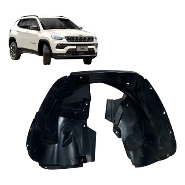 Parabarro Dianteiro Jeep Compass 2017 A 2025 Esquerdo