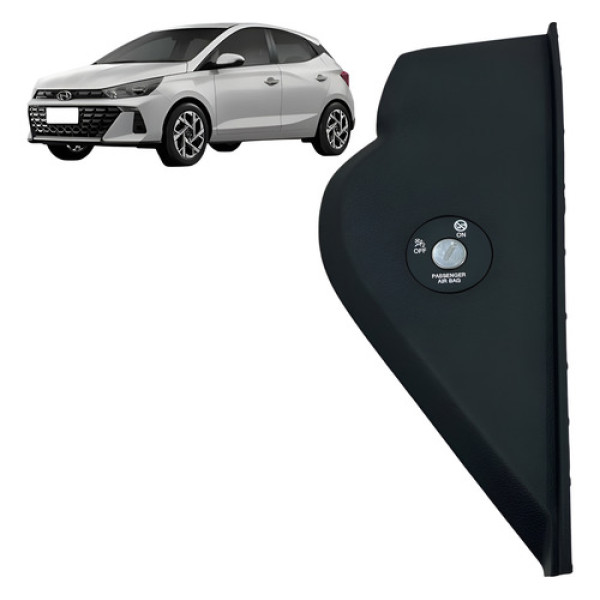 Acabamento Lateral Painel Direito Hyundai Hb20 2023 2025