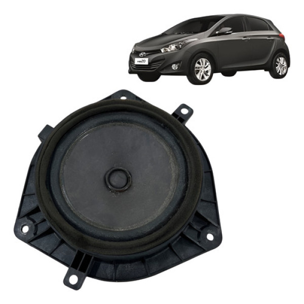Auto Falante Hyundai Hb20 1.6 2013 A 2019 Ambos Os Lados Preto