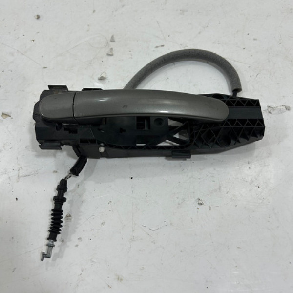 Maçaneta Traseira Direita Volkswagen Tiguan 2011 A 2013 Cinza Traseira