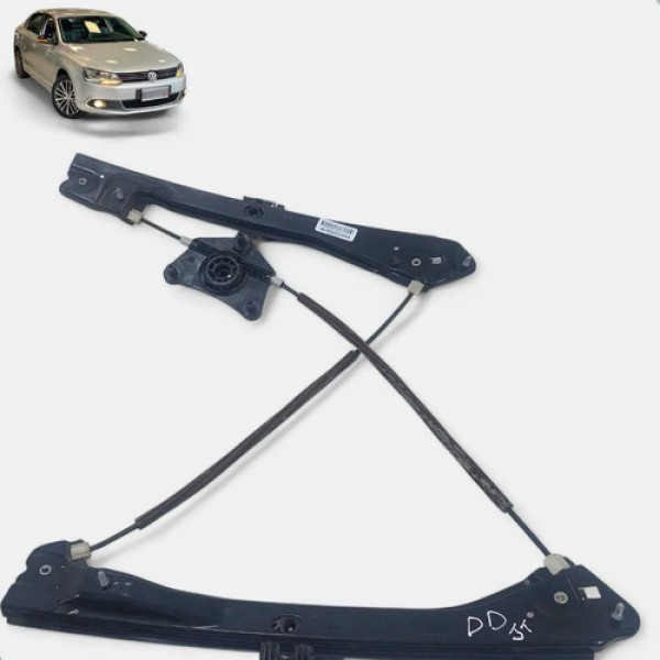 Máquina Vidro Diant Direita Jetta 2011 2017 S/motor