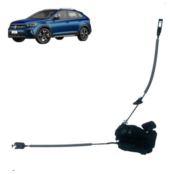 Fechadura Porta Tcross Polo Nivus 2018 A 2023 Tras Esquerda