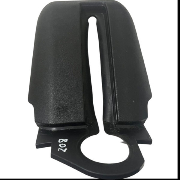 Acabamento Freio De Mão Peugeot 208 2014 Á 2019 Preto