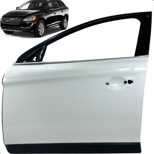 Porta Dianteira Esquerda Volvo Xc60 2014 2015 2016 2017 Dianteira Direito Branco