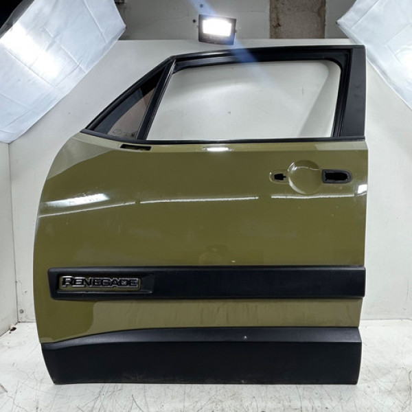 Porta Jeep Renegade 2015 A 2021 Dianteira Esquerda Dianteira Esquerda Verde-claro
