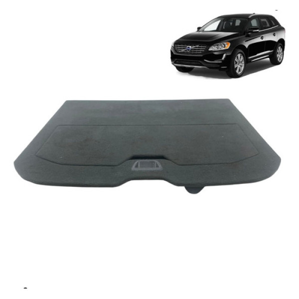 Tampão Forro Porta Malas Volvo Xc60 2.0 T5 2014 A 2017  Preto