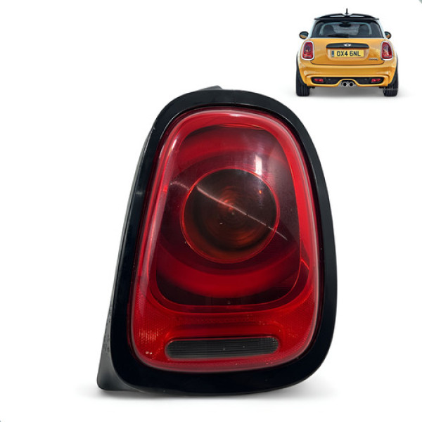 Lanterna Direita Mini Cooper S 2014 2015 2016 2017 2018 Direito/passageiro Vermelho