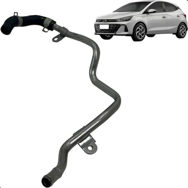 Mangueira Tubo Hyundai Hb20 Turbo 2023 2024 2025 Cinza