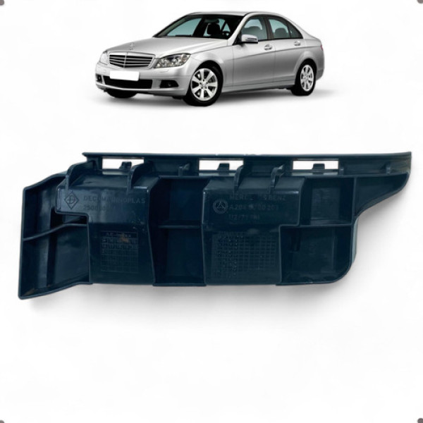 Guia Parachoque Tras Direito Mercedes C180 2009 A 2012