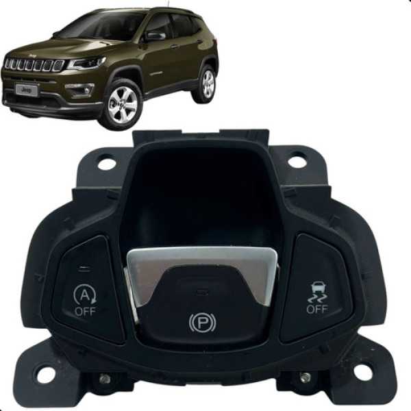 Botão Freio Mão Elétrico Jeep Compass 2018 A 2021 Original