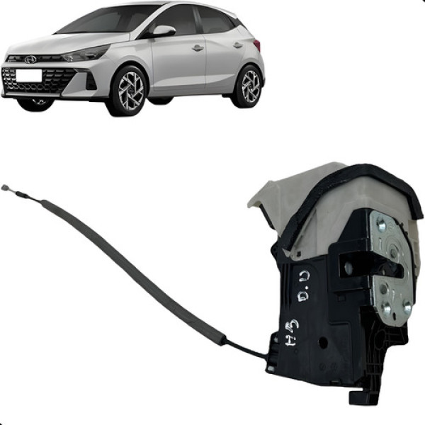Fechadura Porta Dianteira Direita Hyundai Hb20 2021 A 2025