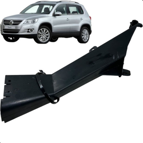 Duto Entrada Ar Carroceria Volkswagen Tiguan 2010 A 2014 Preto