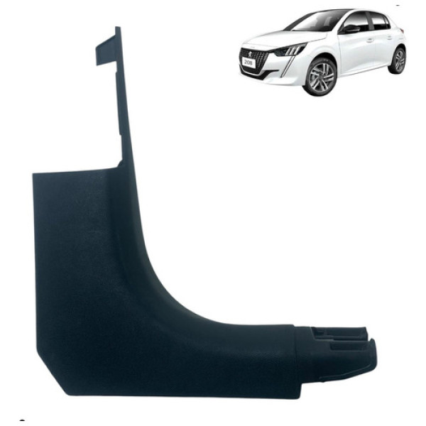 Moldura Soleira Porta Diant Direita Peugeot 208 2021 2024