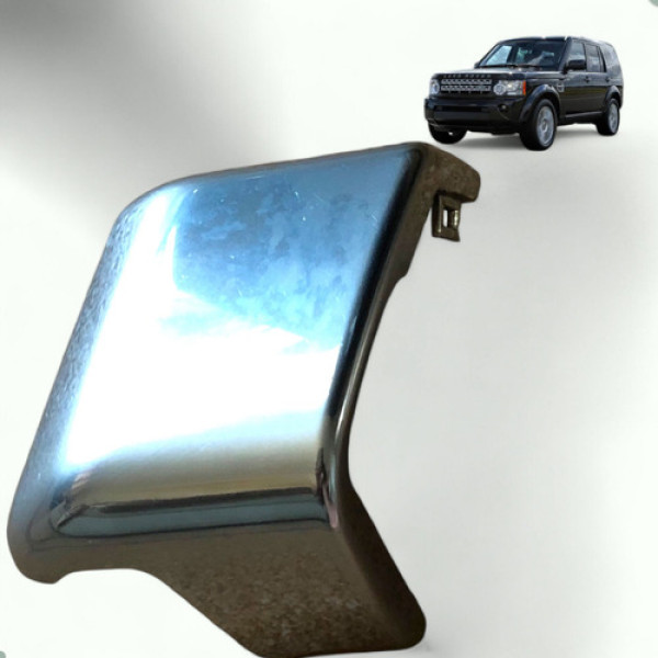 Moldura Porta Traseira Esquerda Discovery 4 2009 A 2011 Traseira Esquerdo Prateado