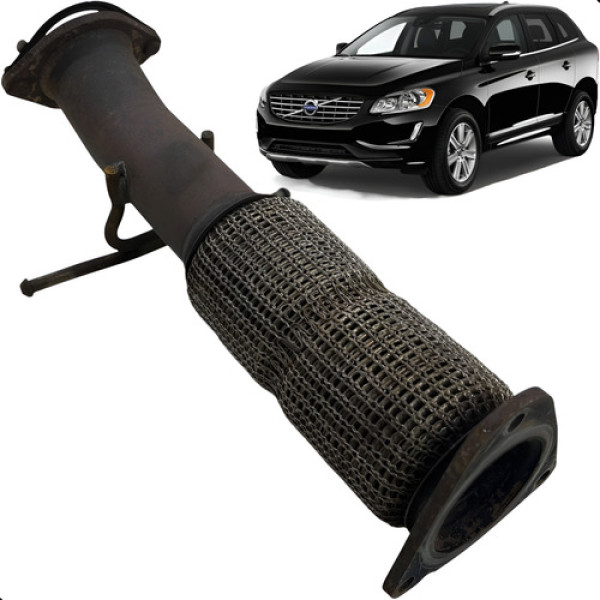 Flexivel Escapamento Volvo Xc60 T6 2.0 2015 A 2017