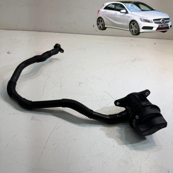 Suporte Tampa Óleo Mercedes A200 1.6 2014 A 2017 Original Preto