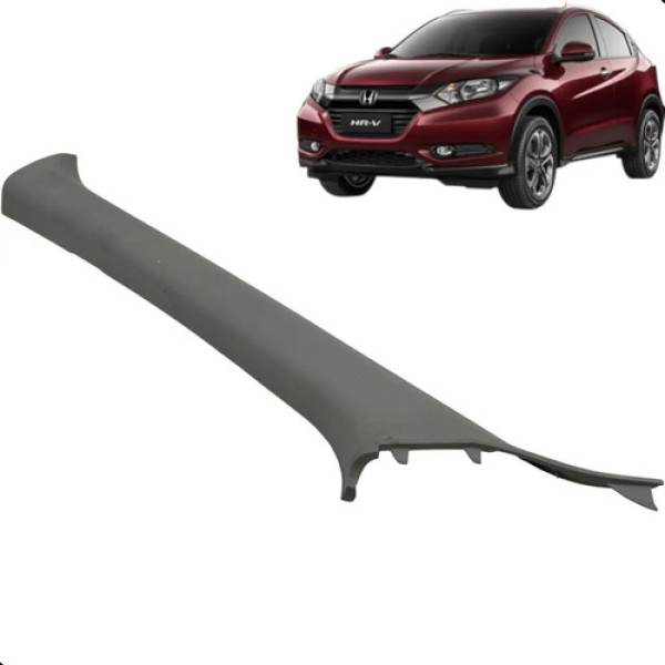 Moldura Coluna Parabrisa Esquerda Honda Hrv Hr-v 2016 A 2019