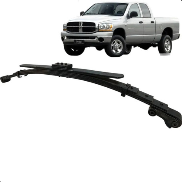 Feixo Mola Dodge Ram 2500 5.9 2007 2012 Traseiro Ambos Lado