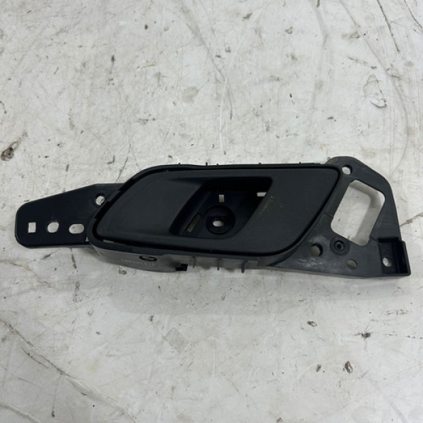 Maçaneta Interna Dianteira Esquerda Ford Ranger 2017 A 2020 Preto Dianteira